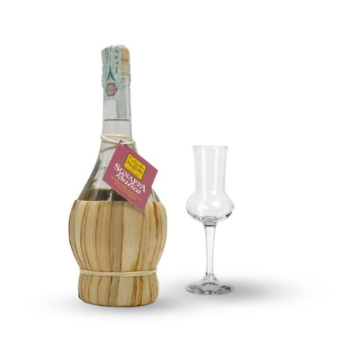 Grappa bianca, La Rustica in Fiaschetto - 0,5L